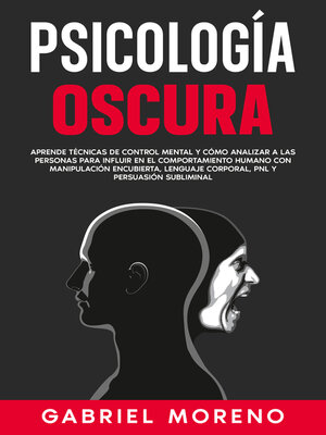 cover image of Psicología Oscura